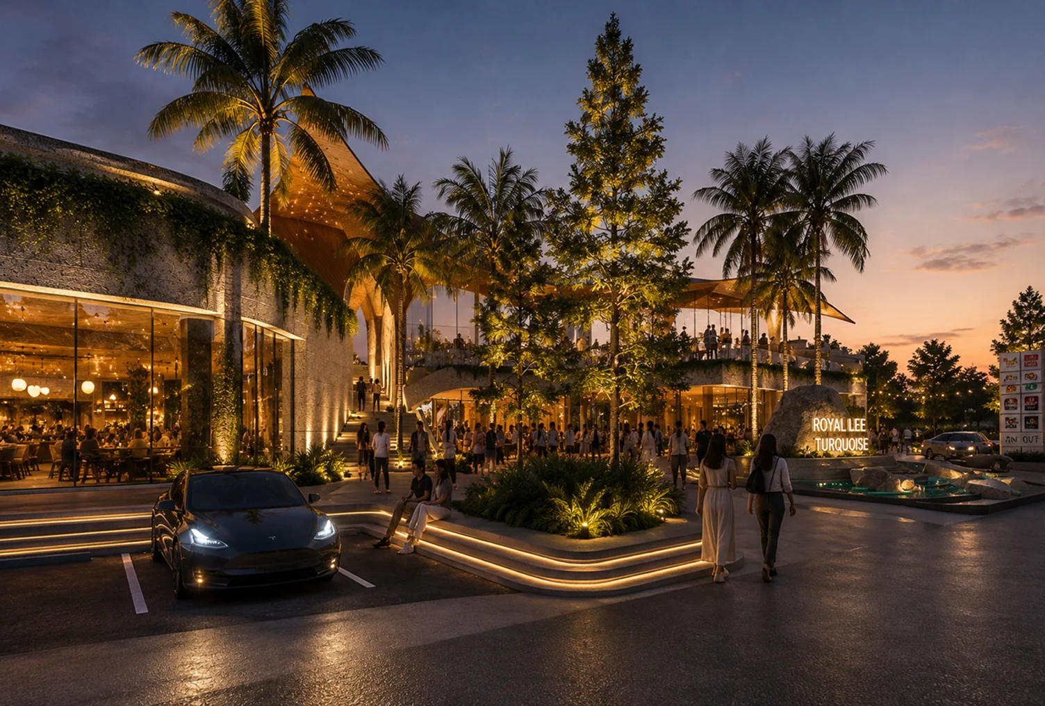Zone A: Shopping & Gourmet Destination